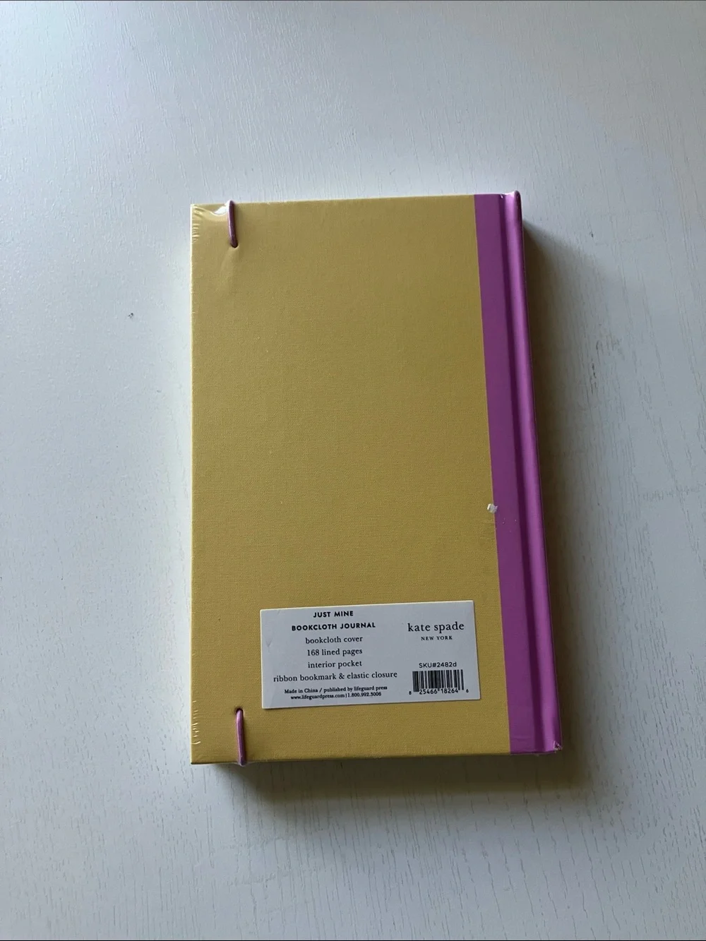 Kate Spade New York Just Mine “d”  Journal (NWT)